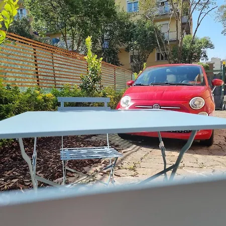 Апартаменты Pigneto Giardino E Posto Auto Privati Рим